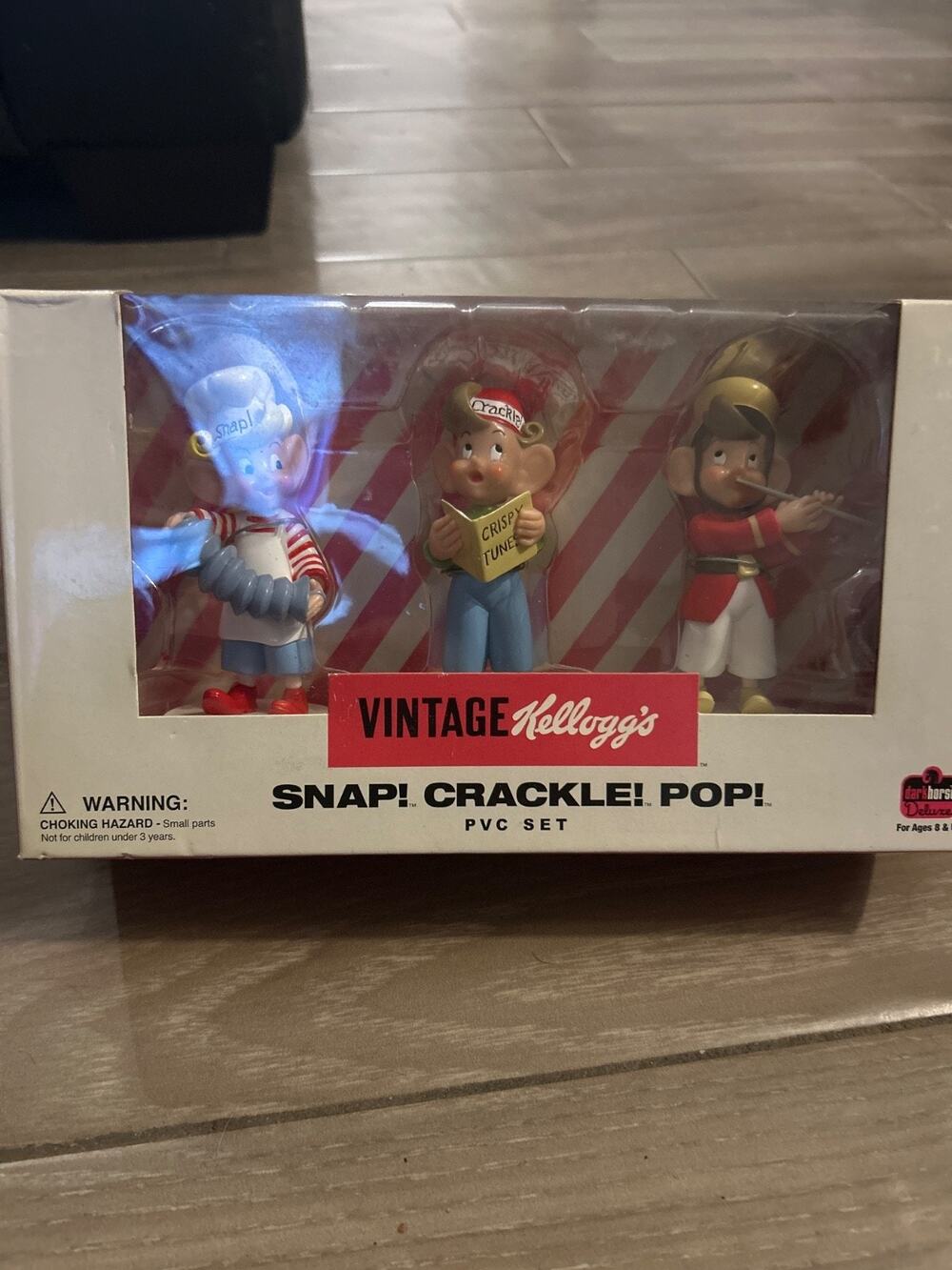 F2 Kellogg's Snap Crackle & Pop 4" PVC Figure Set in Box Dark Horse 2006